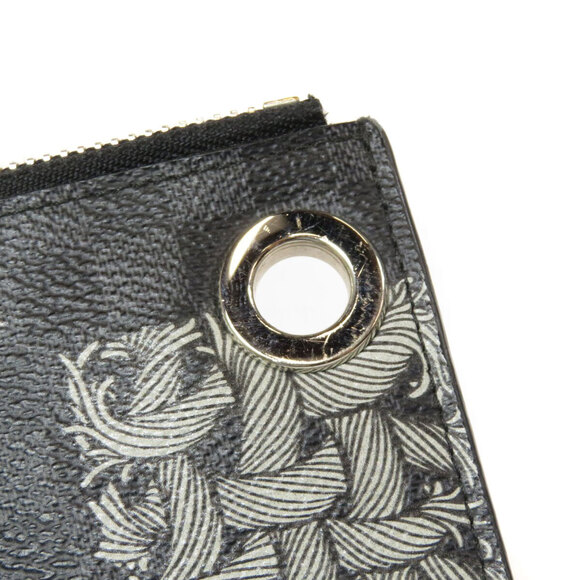 Louis Vuitton Pochette Jour Damier Graphite Black Clutch Bag Canvas - Picture 8 of 10